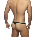 Addicted Addicted - Golden Snake Swim Thong- Black