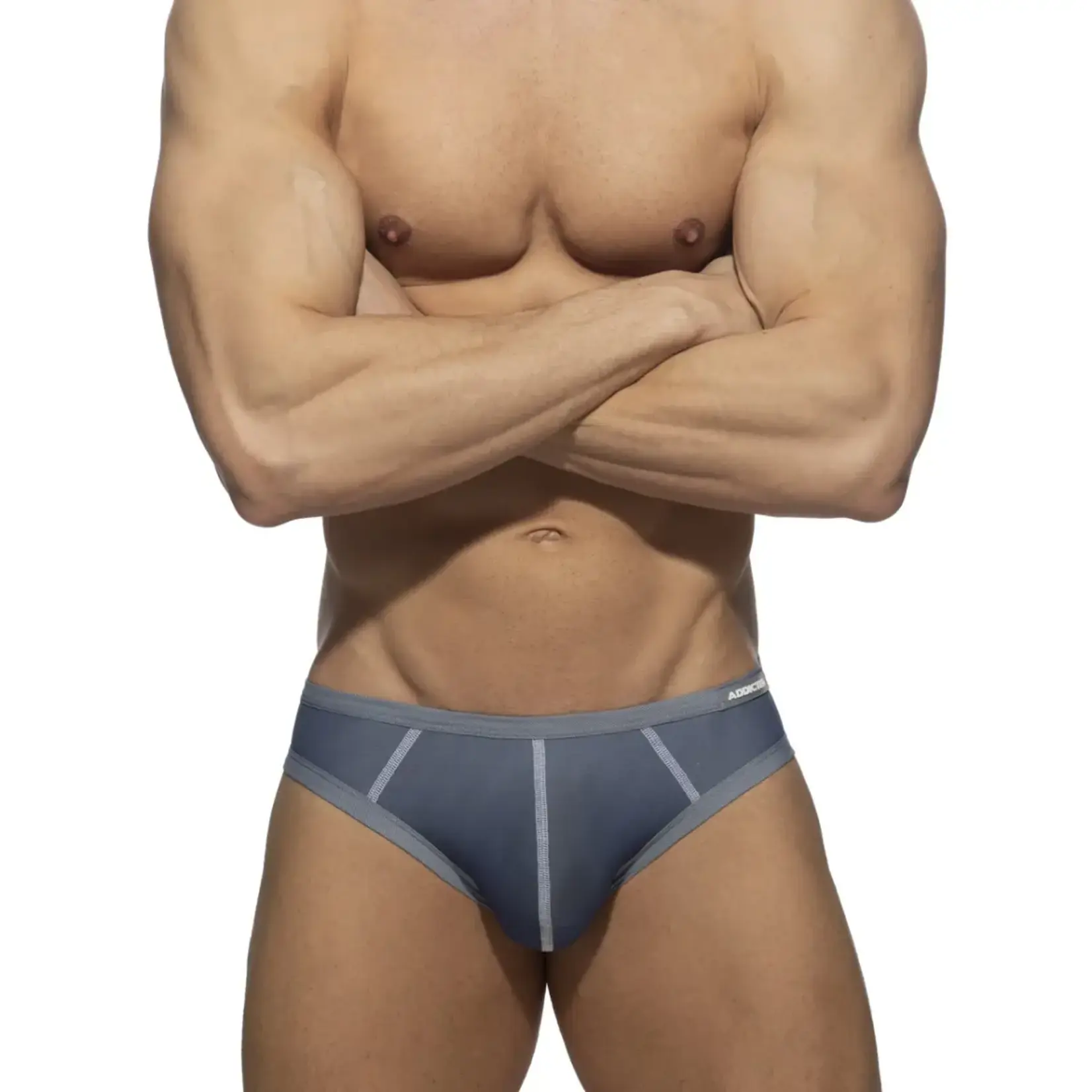 Addicted Addicted - Jeans Style Bikini Brief- Navy