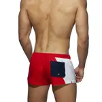 Addicted Addicted - Racing Side Short Swimming Trunks- Red