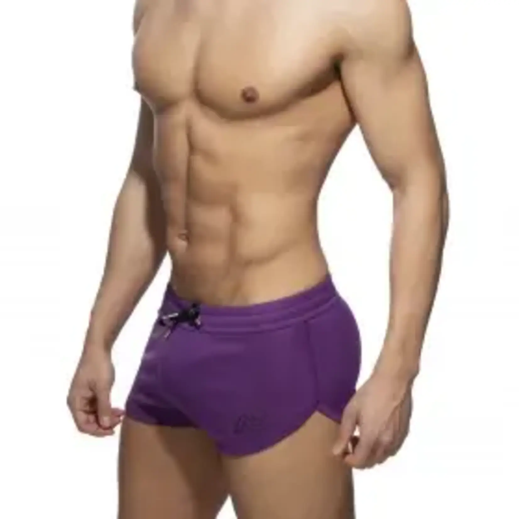 Addicted Addicted - Swoosh Short Shorts- Violet