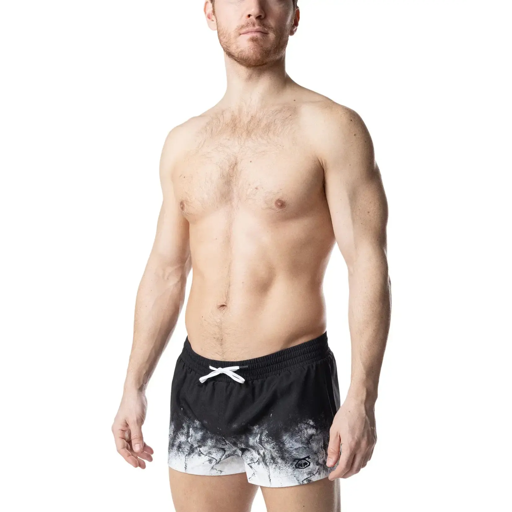 Nasty Pig Nasty Pig- Oxidize Swim Trunk- Black/White