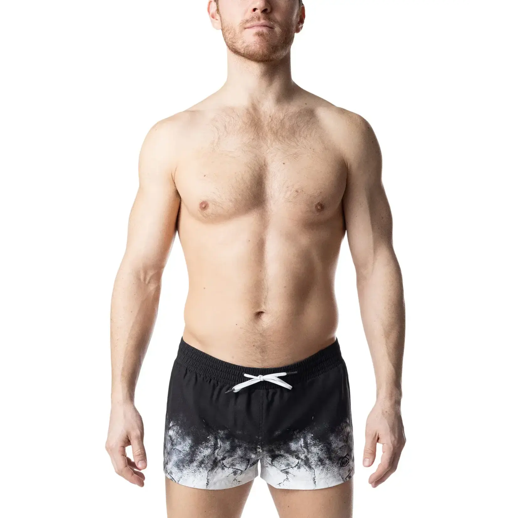 Nasty Pig Nasty Pig- Oxidize Swim Trunk- Black/White