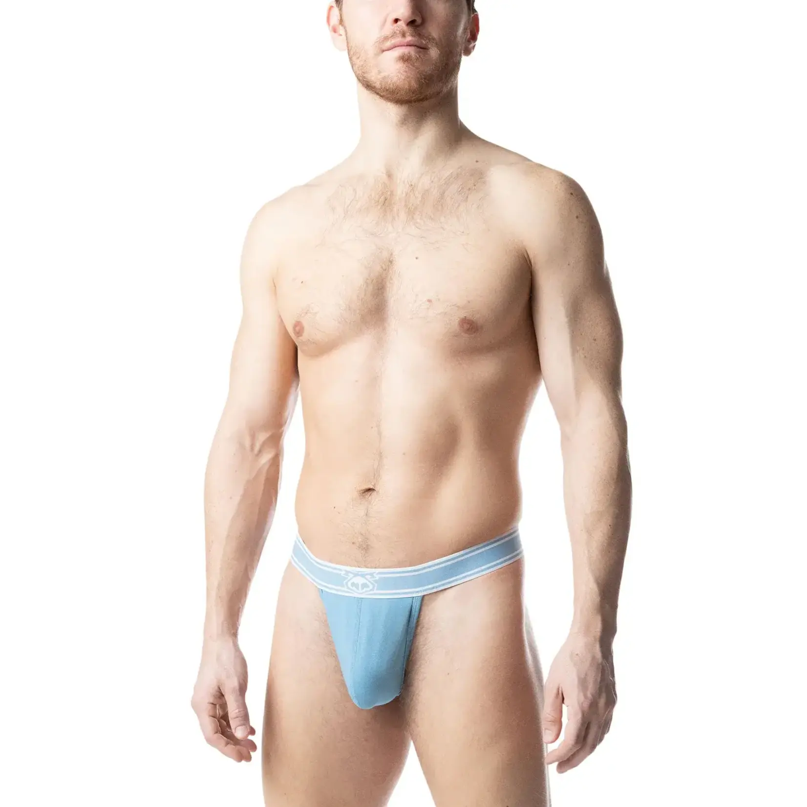 Nasty Pig Nasty Pig - Core Thong- Light Teal/White
