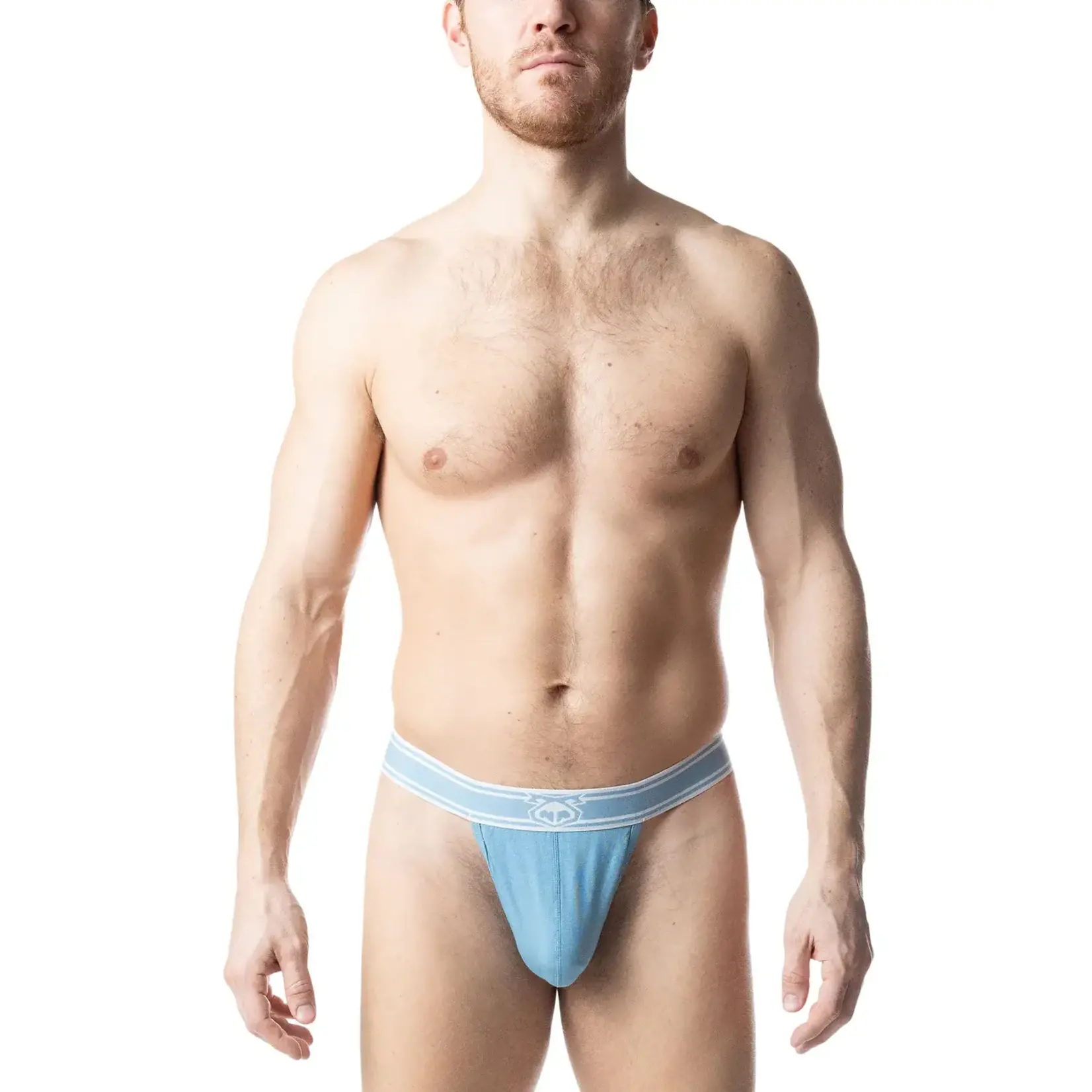 Nasty Pig Nasty Pig - Core Thong- Light Teal/White
