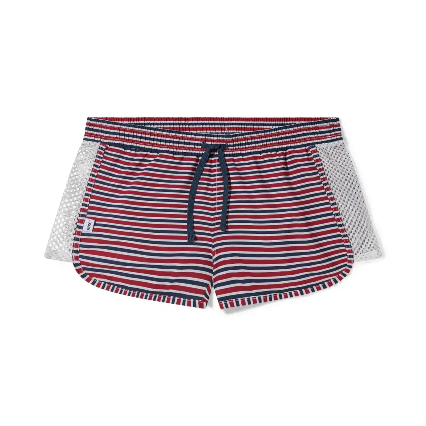 Bike Athletic Bike Athletic - Peek-a-Boo Jock Swim Trunk- Sailor Stripe