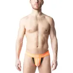Nasty Pig Nasty Pig - Hyper Jock Strap- Vibrant Orange/White/Black
