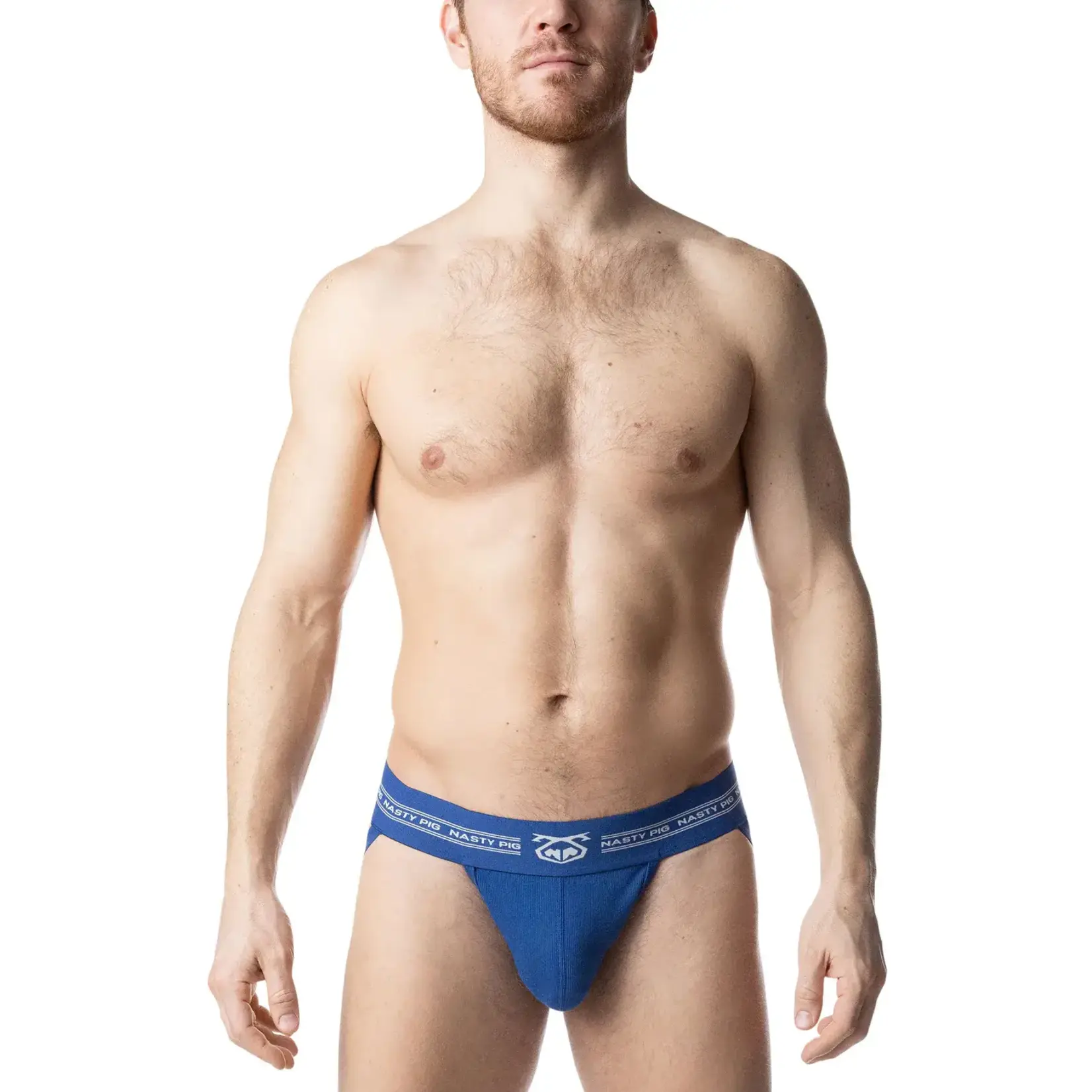 Nasty Pig Nasty Pig - Core Jock Strap- Quartz Blue/White
