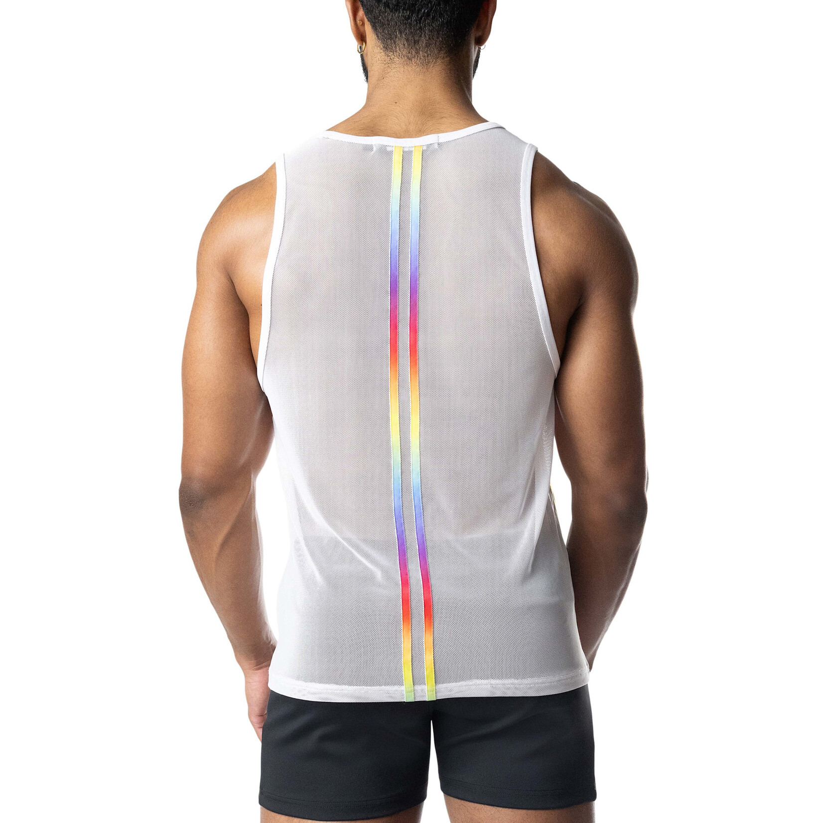 Nasty Pig Nasty Pig - Aura Pride Tank Top - White/Multi
