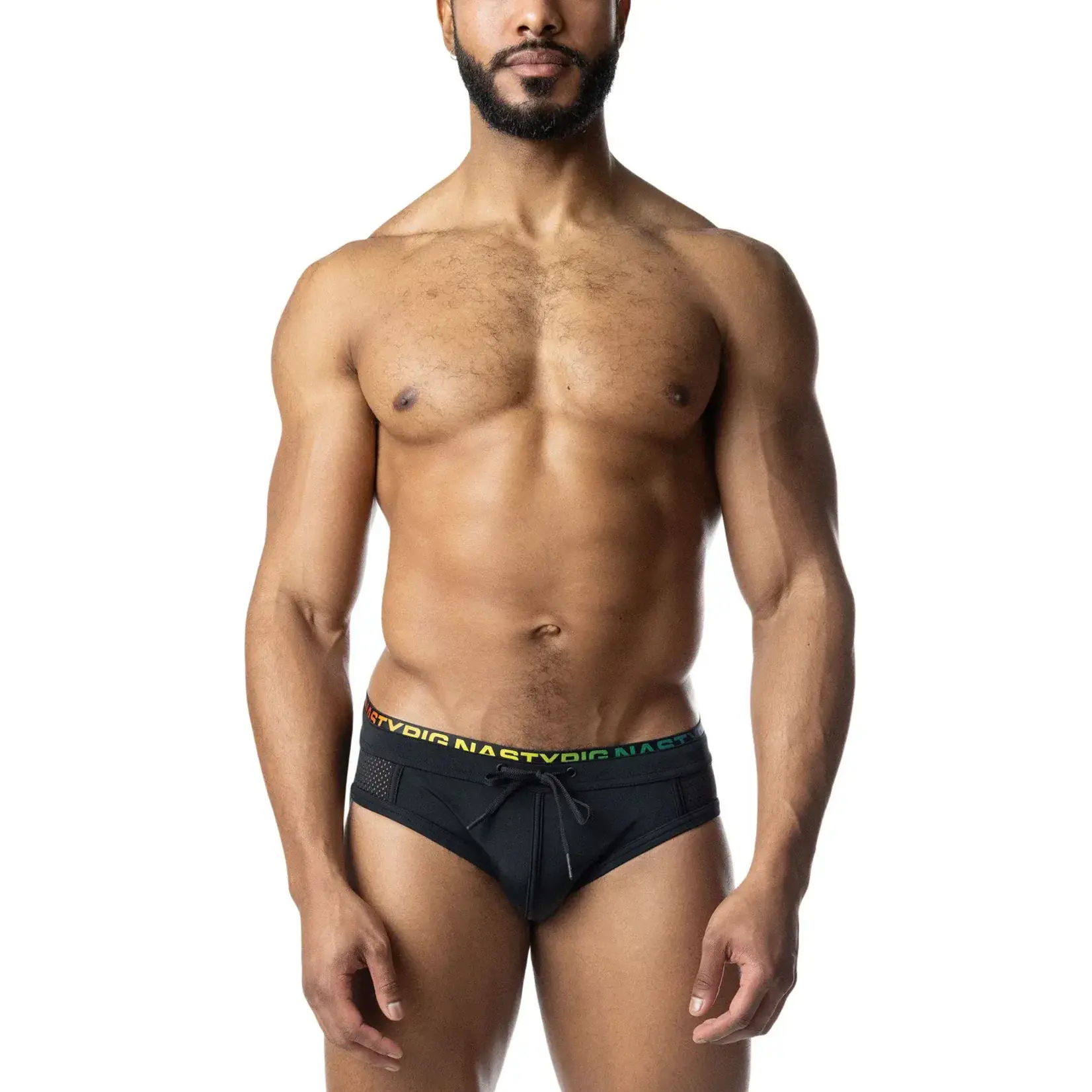 Nasty Pig Nasty Pig - Prism Pride Bikini - Black