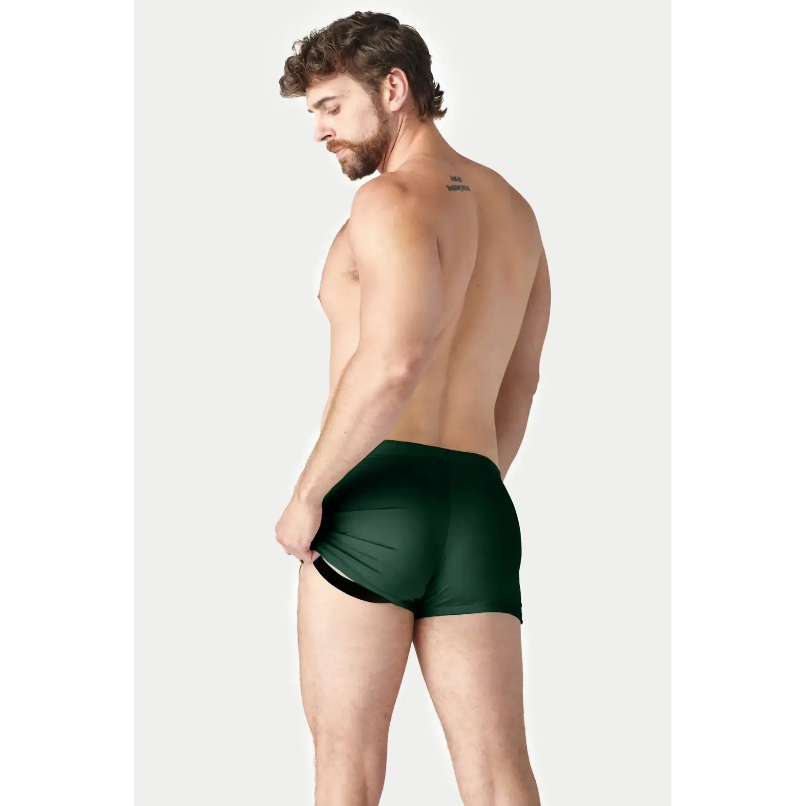 AWRY AWRY - FUSION Jock Boxers - Pine Green