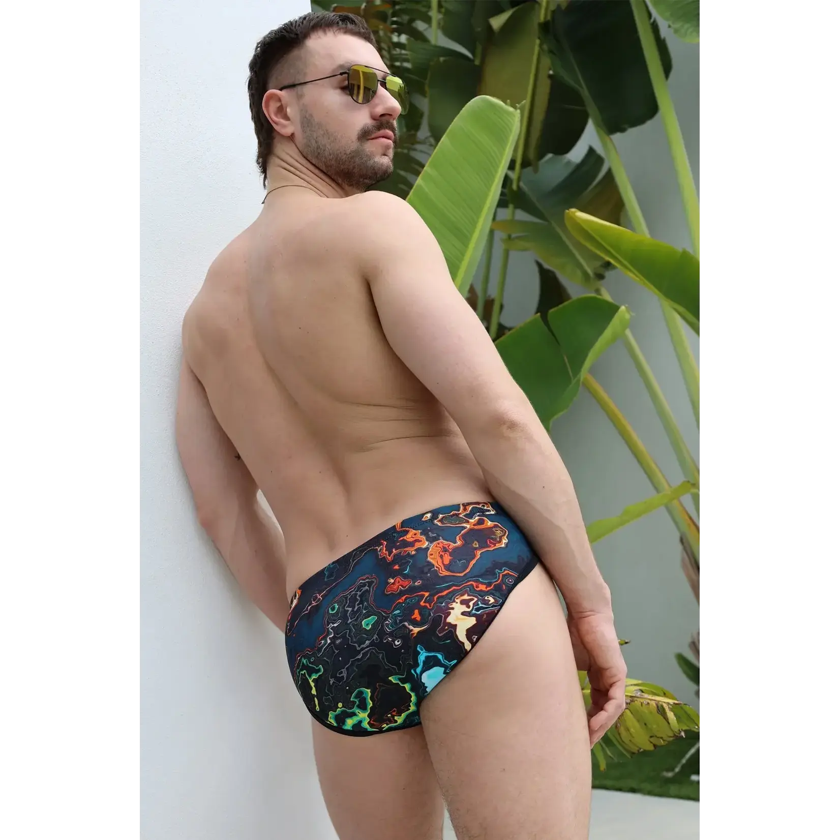 BreedWell BreedWell - Cruisin' Club Swim Brief - Matrix