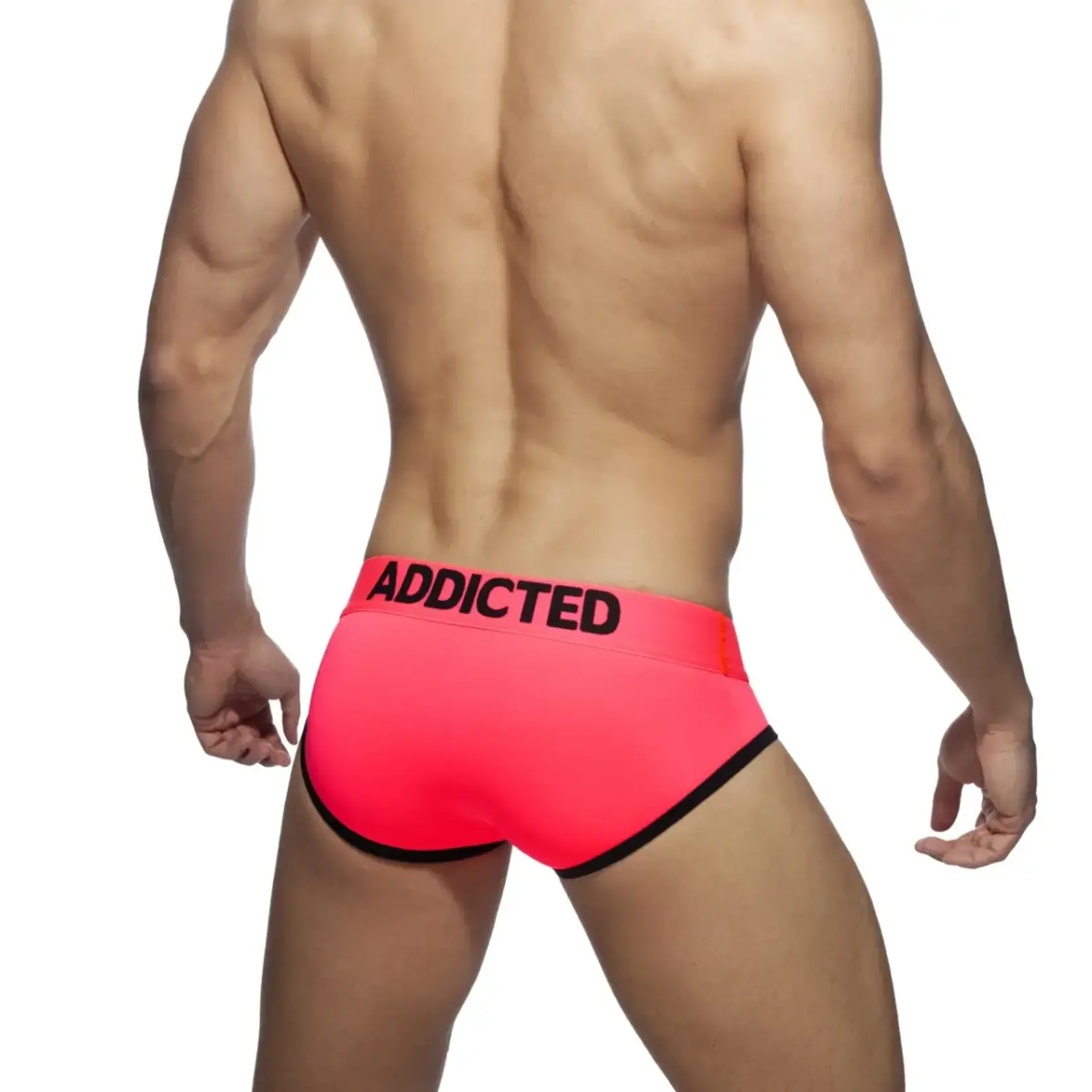 Addicted ADDICTED - Neon Cockring Swimderwear Brief - Pink