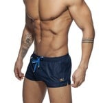 Addicted ADDICTED - Rainbow Swim Short - Black
