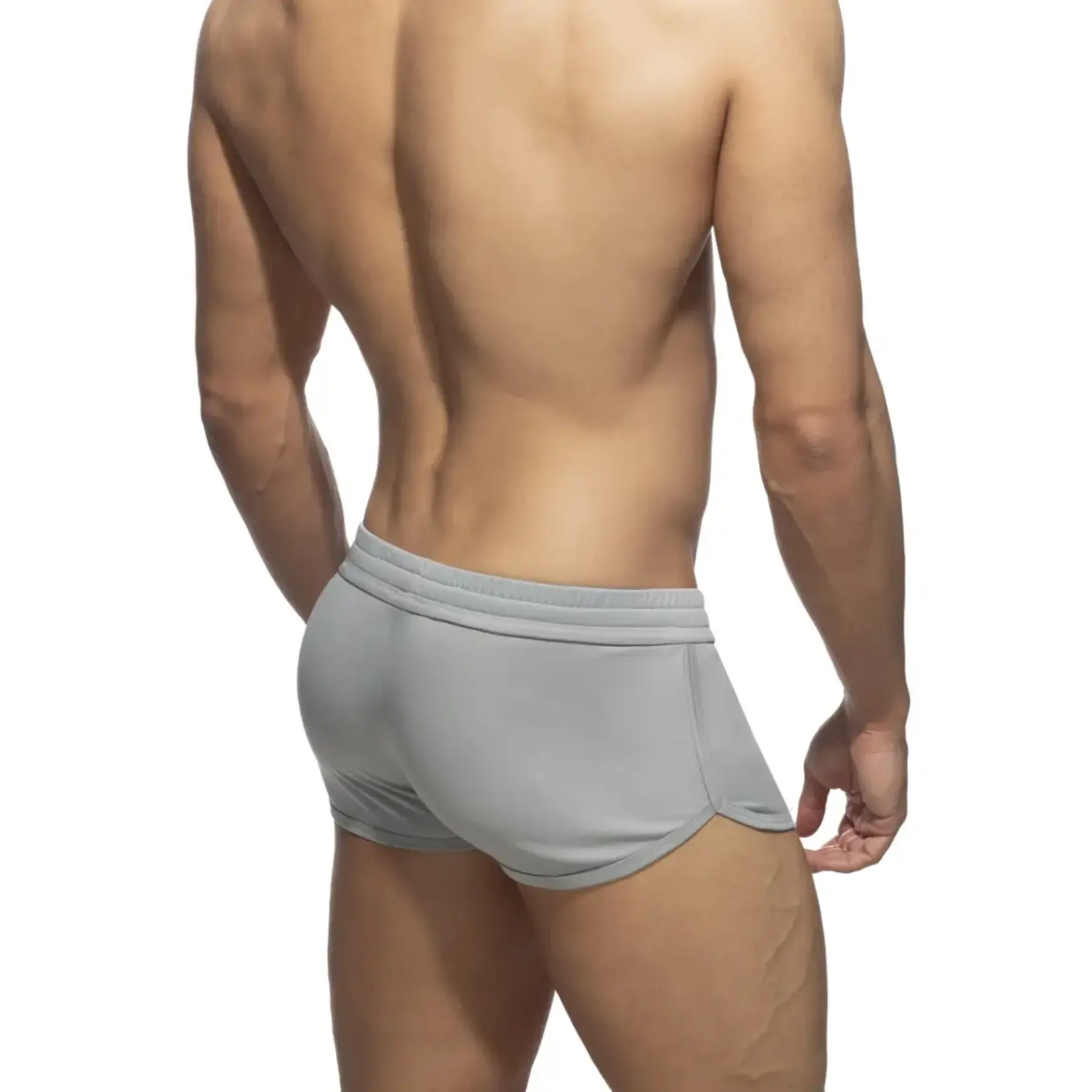 Addicted ADDICTED - Swoosh Short Shorts - Heather Grey