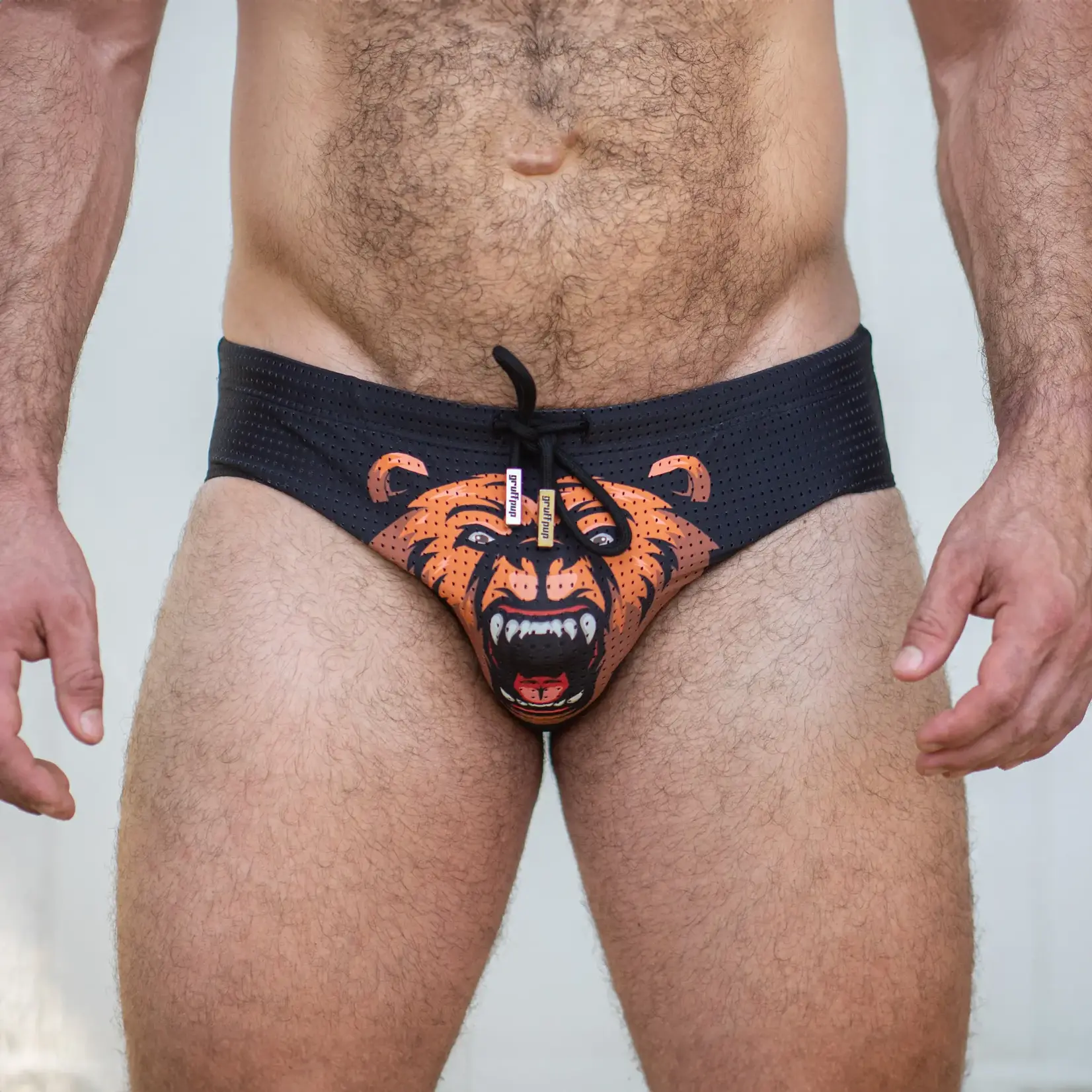 Gruff Pup Gruff Pup- Bulge Boost Swim Brief- “Grizzly”