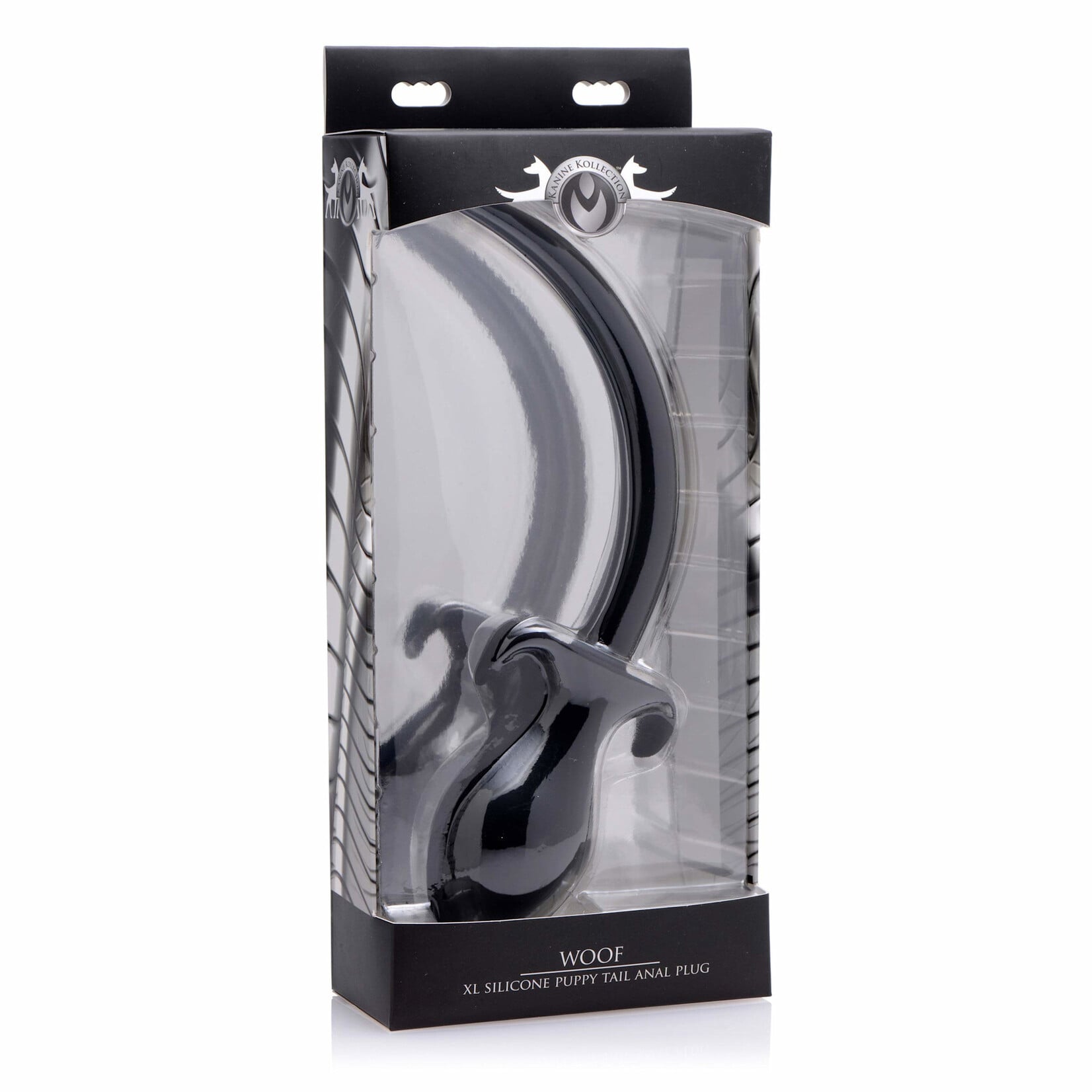 XR Brands Master Series Master Series - XL Silicone Puppy Tail Butt Plug