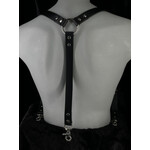 Kookie Kookie - Black Leather Suspenders