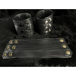 Kookie Kookie - Black/Black Soft Leather Wrist Wallet