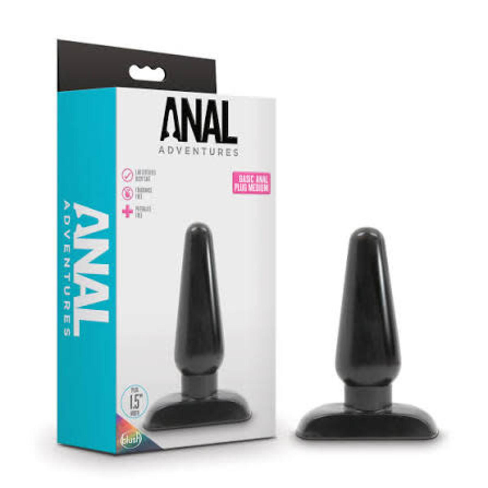 Anal Adventures Anal Adventures Basic Anal Plug Medium