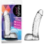 Naturally Yours Naturally Yours Ding Dong  5.5" Clear Dildo W/ Balls