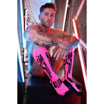 BreedWell BreedWell Cyber Socks Neon Pink OSFM