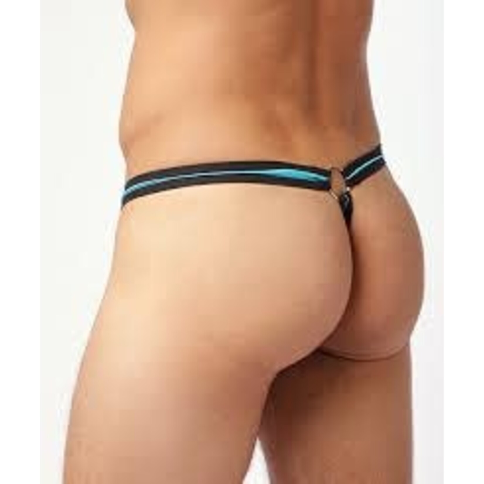 BreedWell BreedWell -  Futura Thong- Aqua Blue