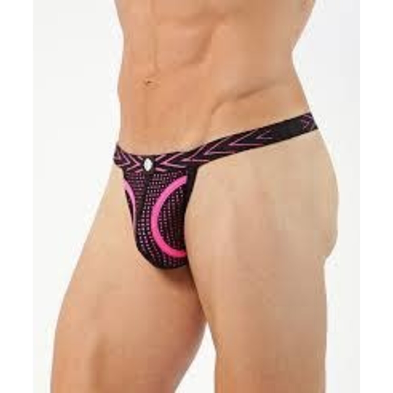 BreedWell BREEDWELL Dickmatized Thong- Neon Pink