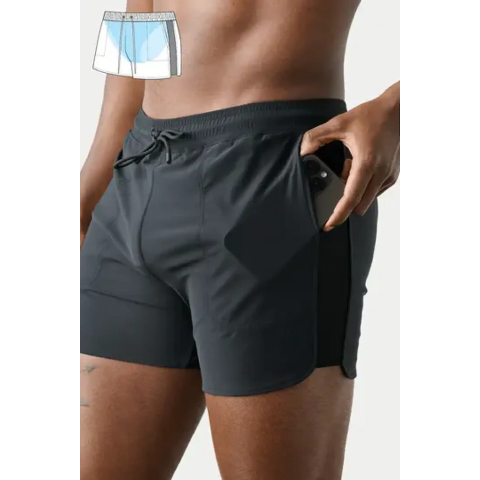AWRY AWRY - EDGE Shorts - Black