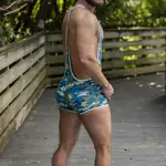 Gruff Pup Gruff Pup - Combat Singlet - Blue Camo