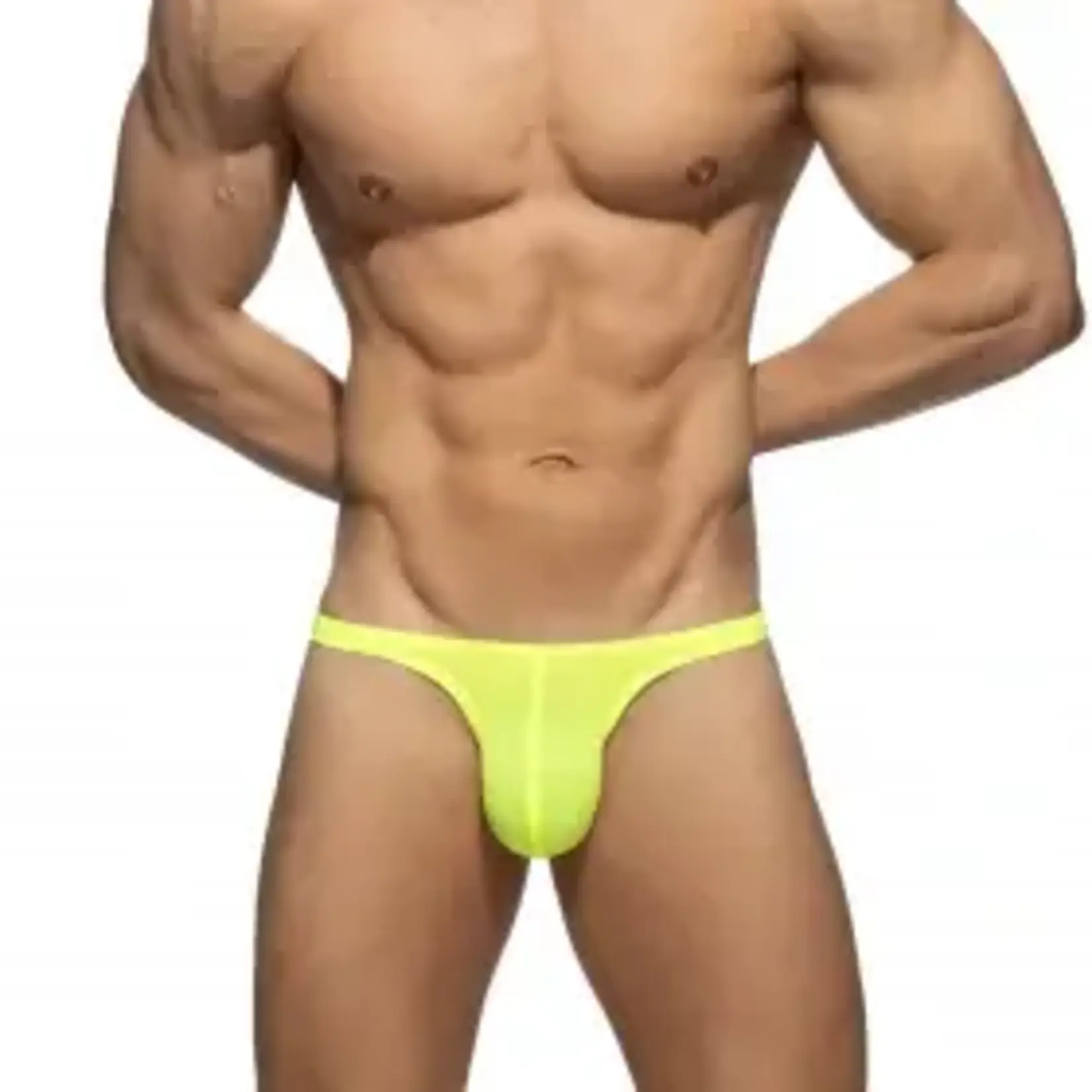 Addicted Addicted - VELOZ Dry Mini Thong- Neon Yellow