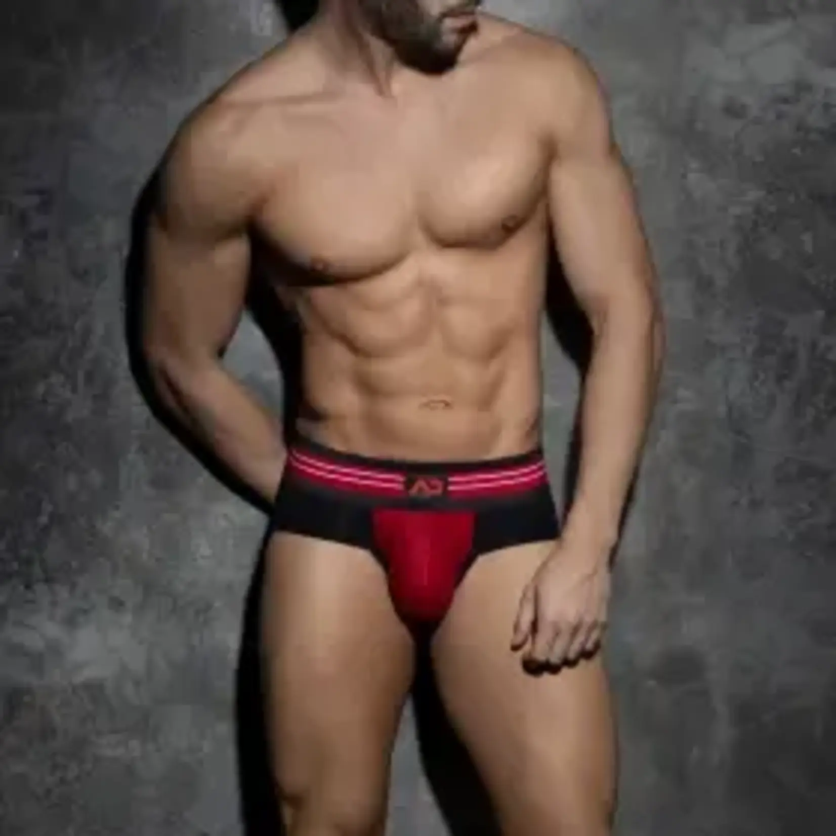 Addicted ADDICTED - Double Stripe Jock - Red