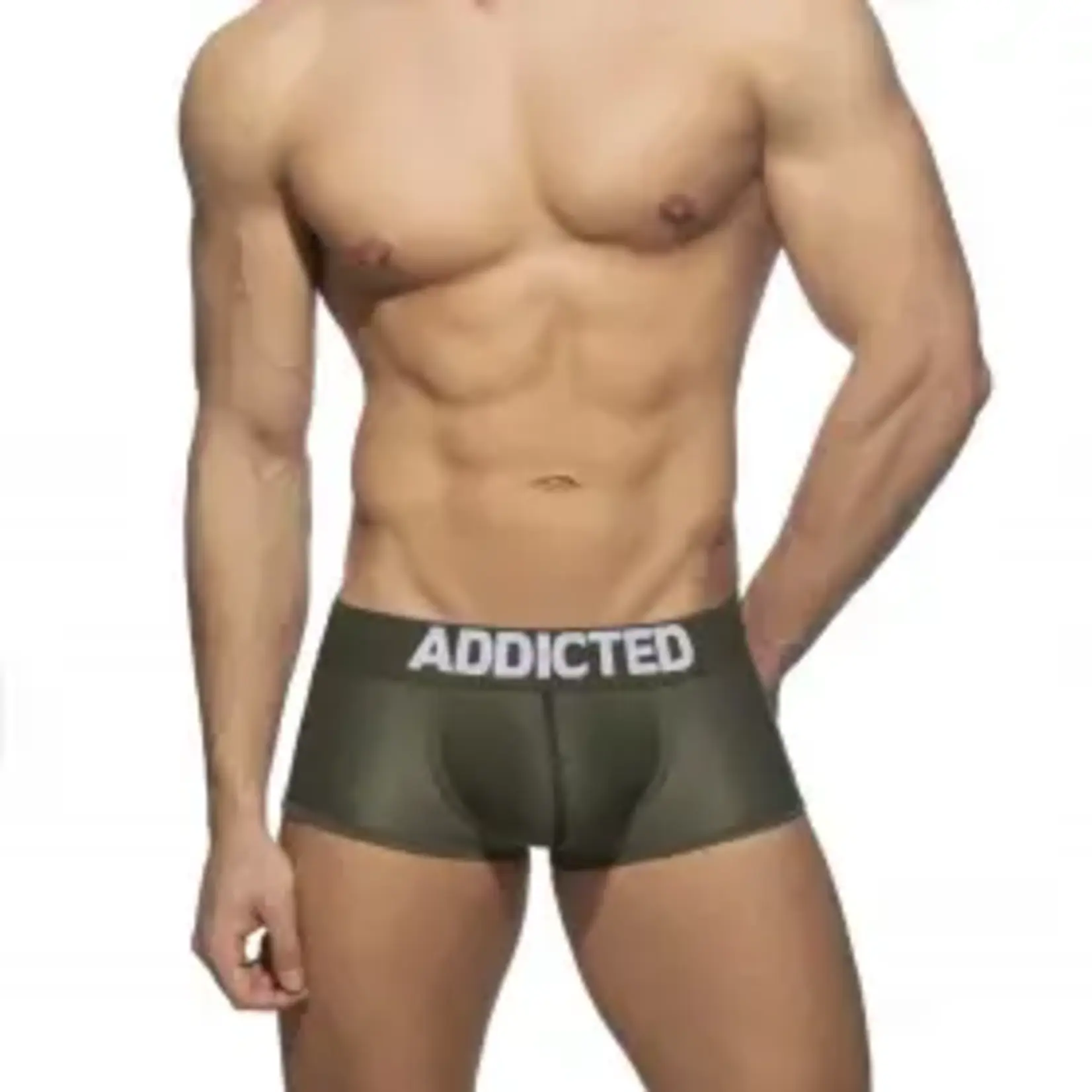 Addicted Addicted- Push Up Mesh Trunk- Khaky
