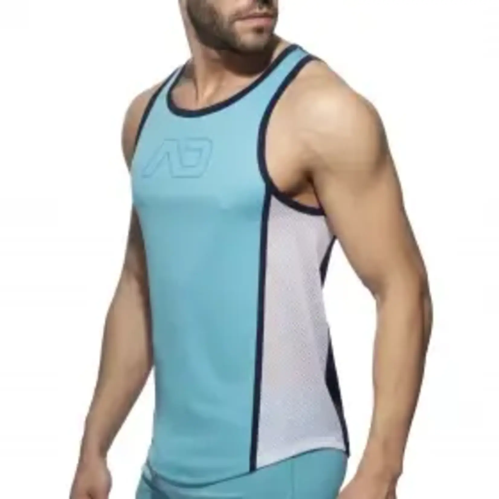 Addicted ADDICTED- Swish Tank Top- Turquoise