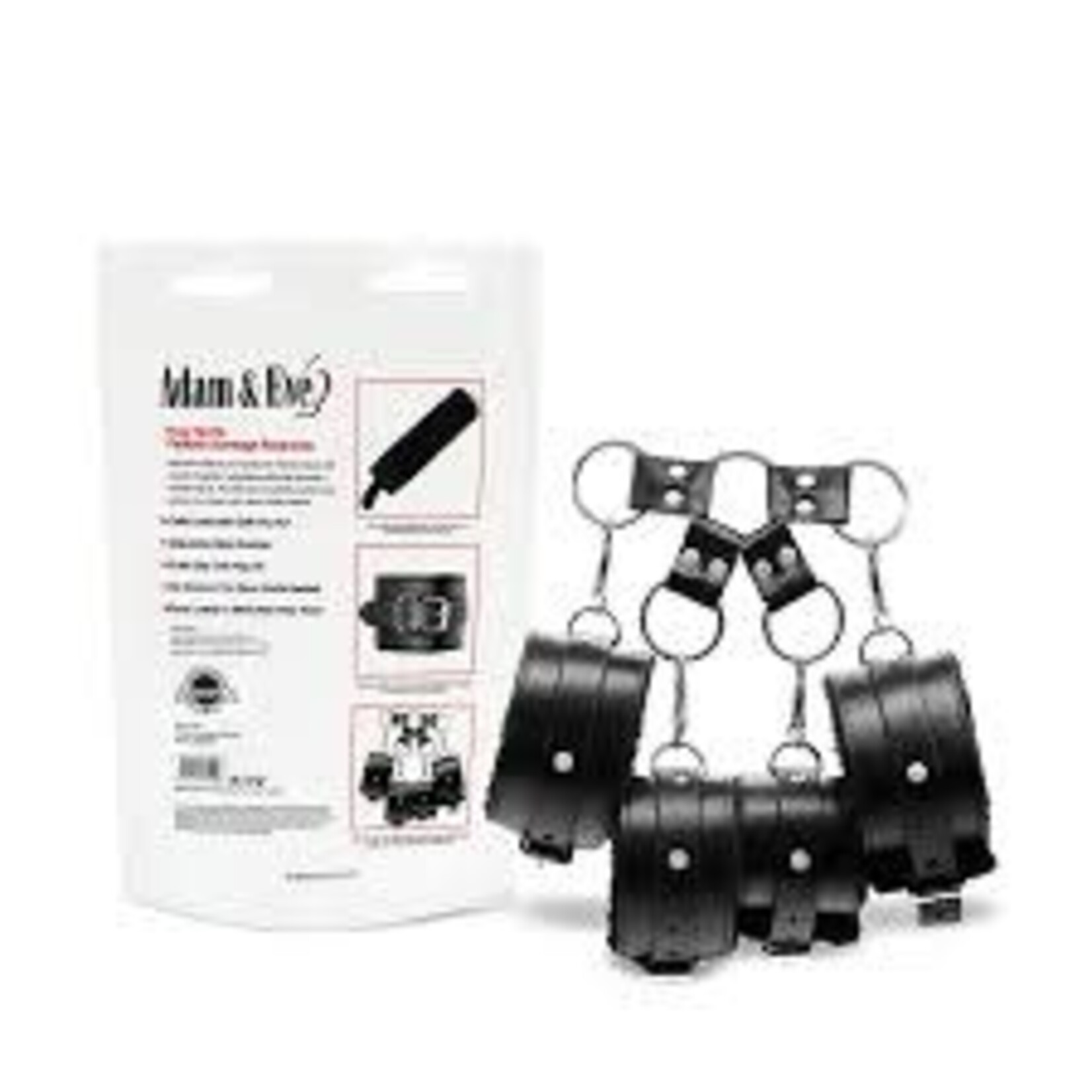 adam and eve Adam and Eve Hog Tie Kit Padded Bondage Restraints