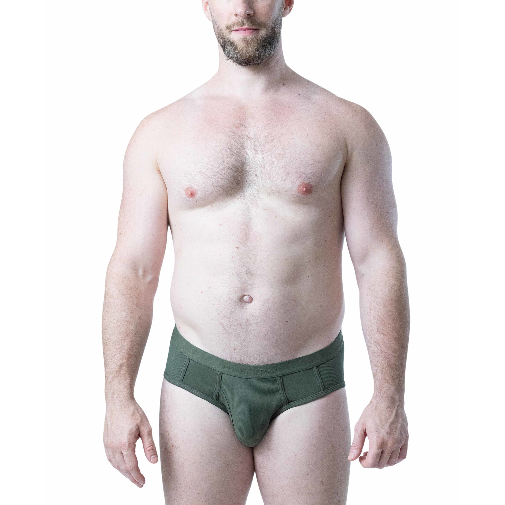 Nasty Pig Nasty Pig - Shred Y-Front Brief- Army Green