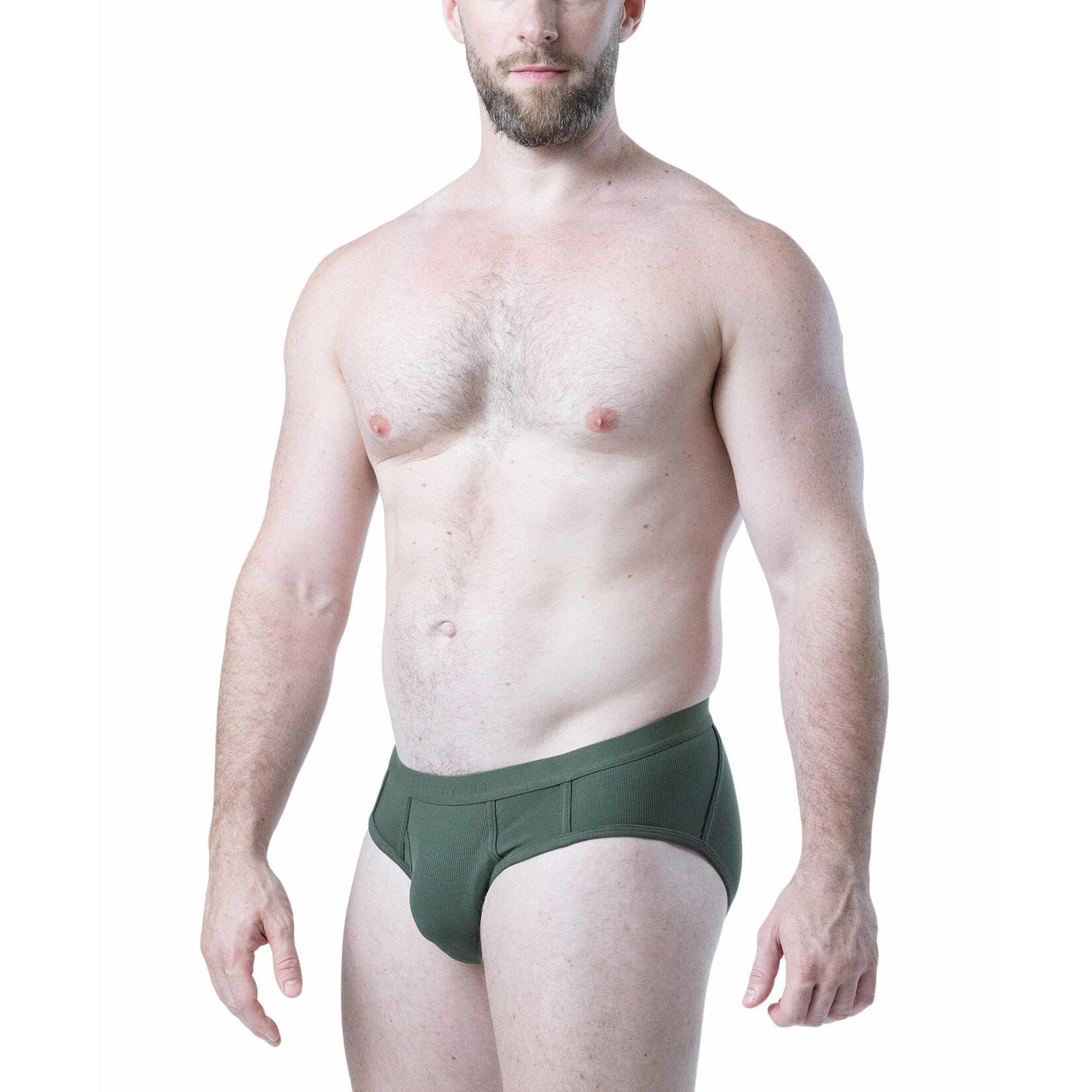 Nasty Pig Nasty Pig - Shred Y-Front Brief- Army Green