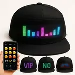 LED Baseball Cap - Black