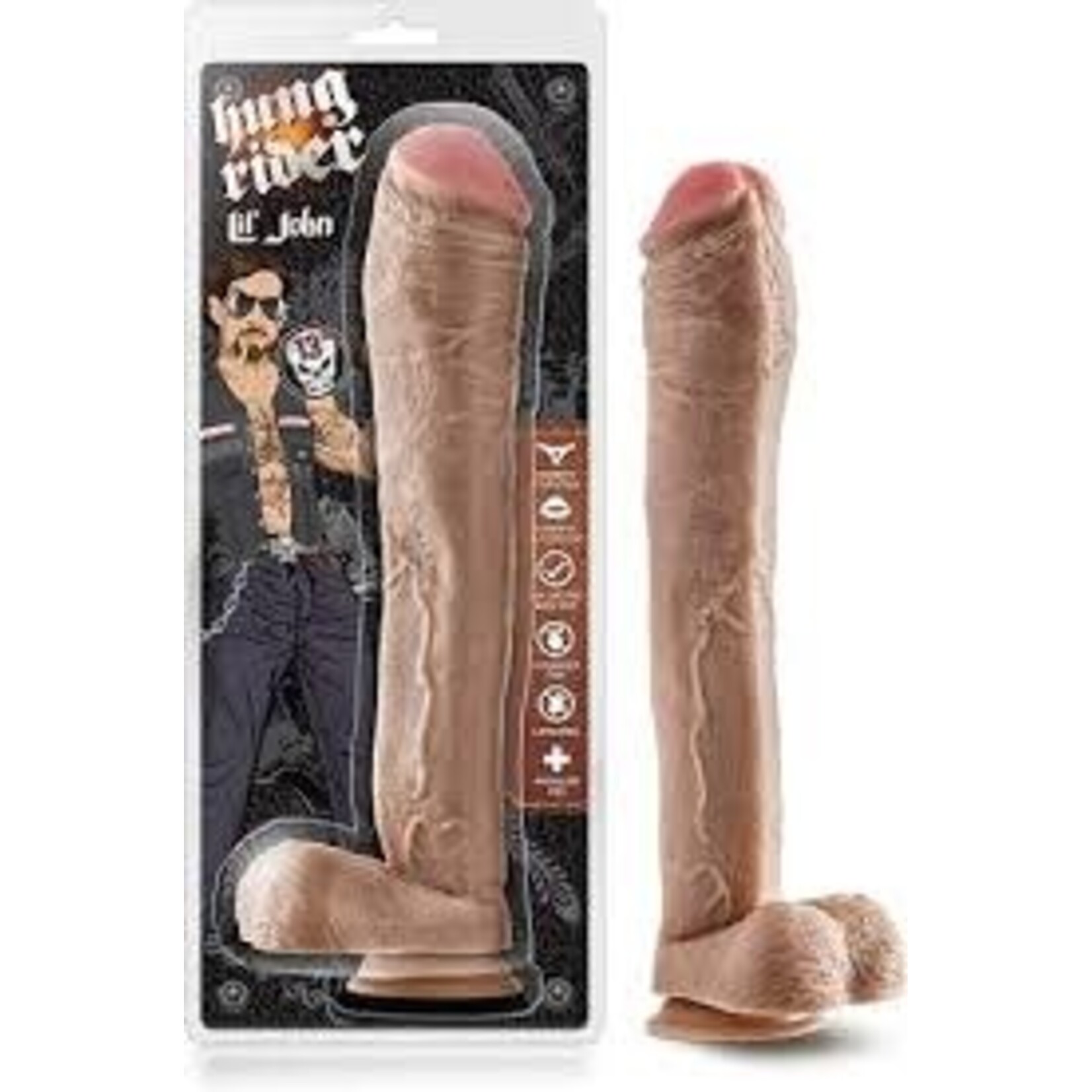 Blush Novelties Hung Rider Lil John 13" Dildo