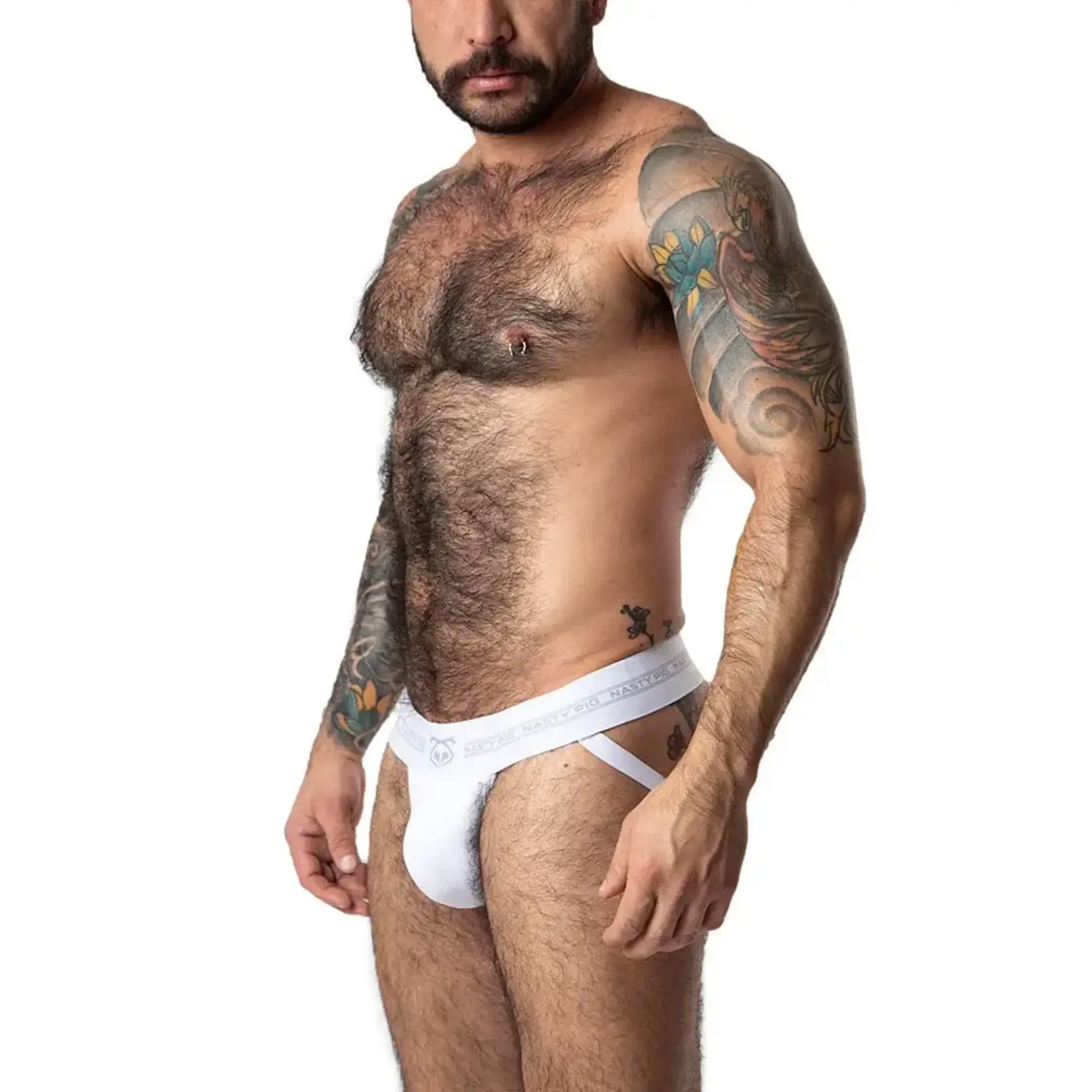 Nasty Pig Nasty Pig - Core Jockstrap - White/Grey