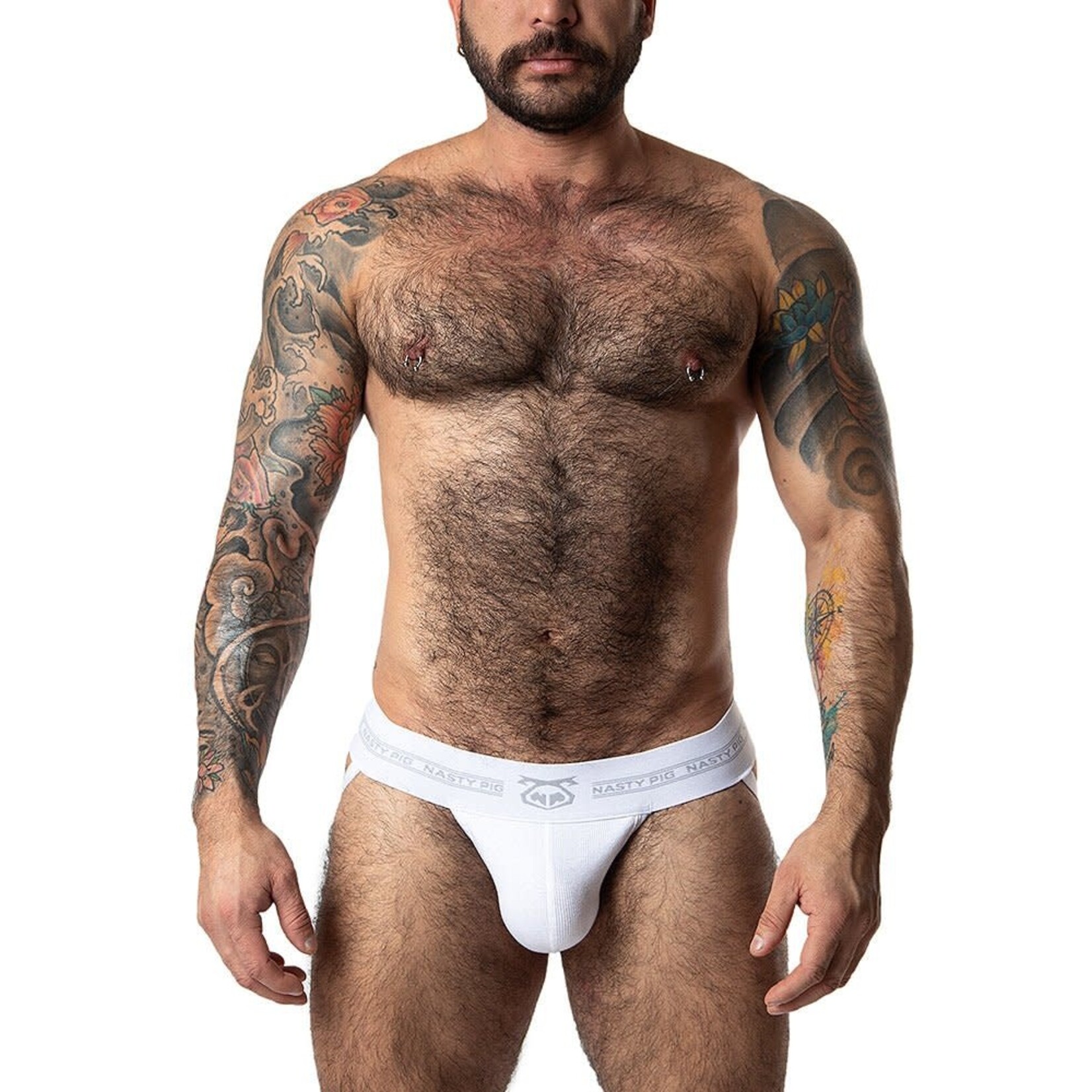 Nasty Pig Nasty Pig - Core Jockstrap - White/Grey
