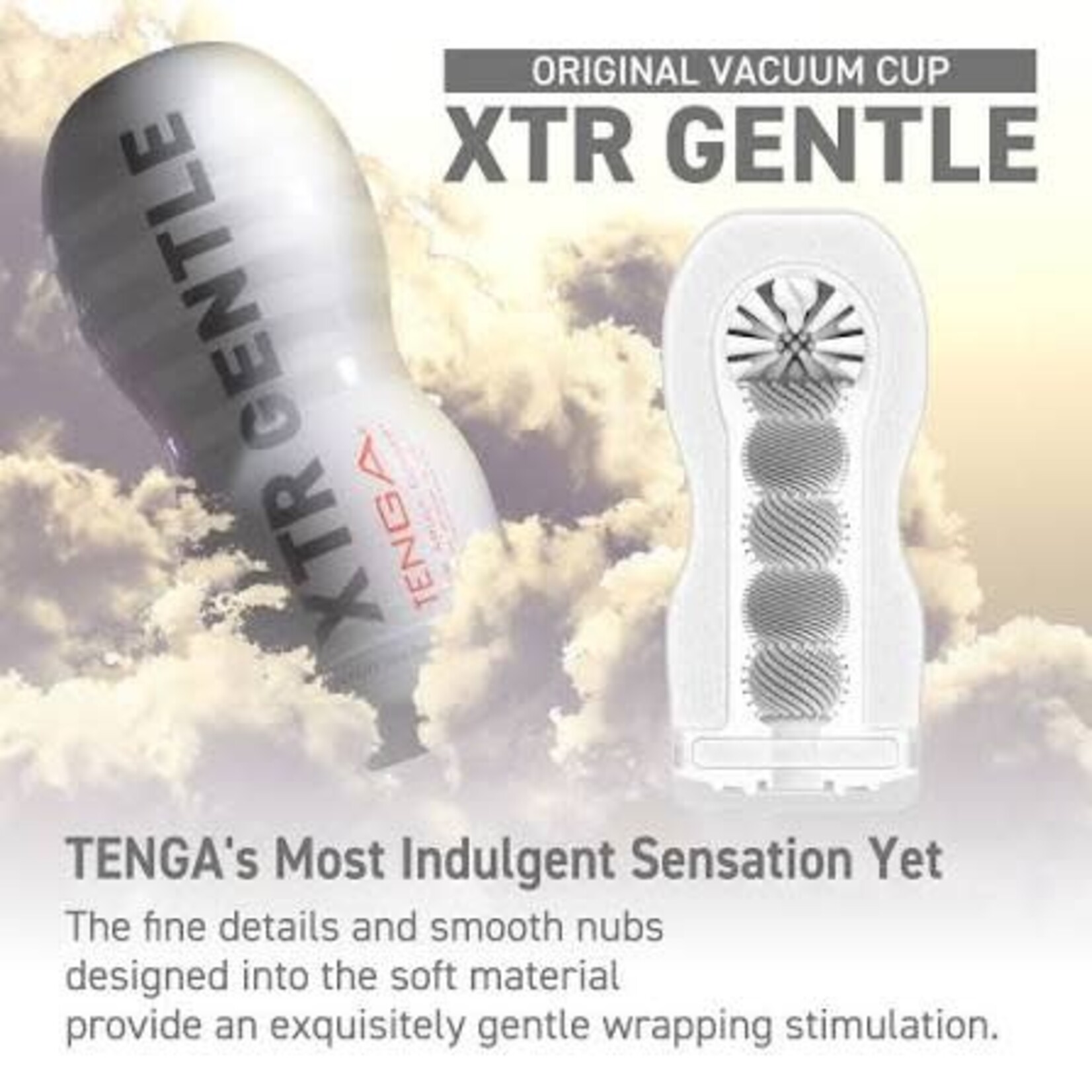 Tenga Tenga XTR Gentle Vacuum Masturbation Cup