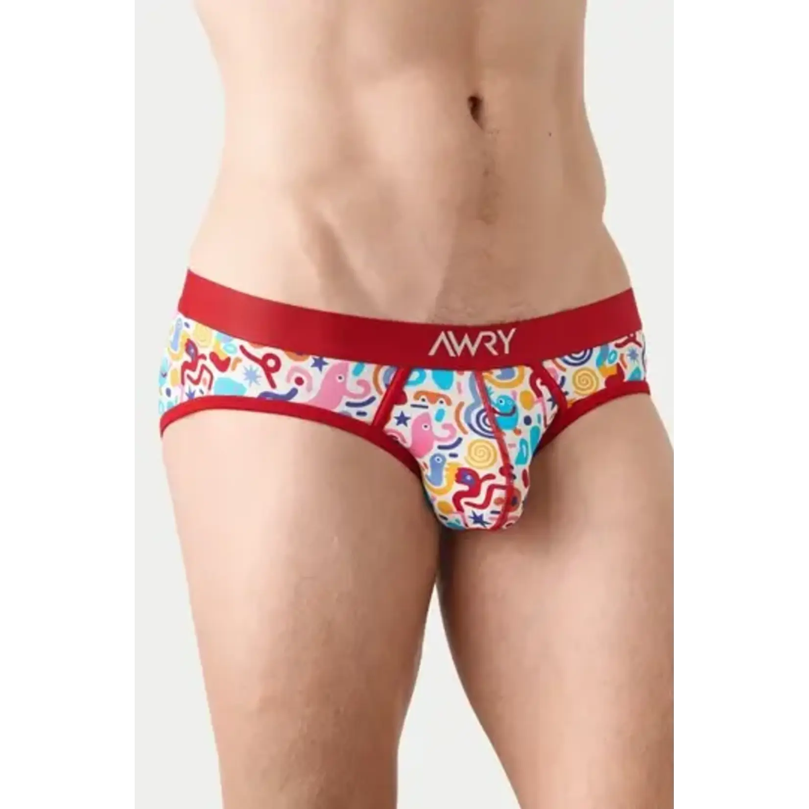 AWRY AWRY - CANVAS Briefs- Doodle
