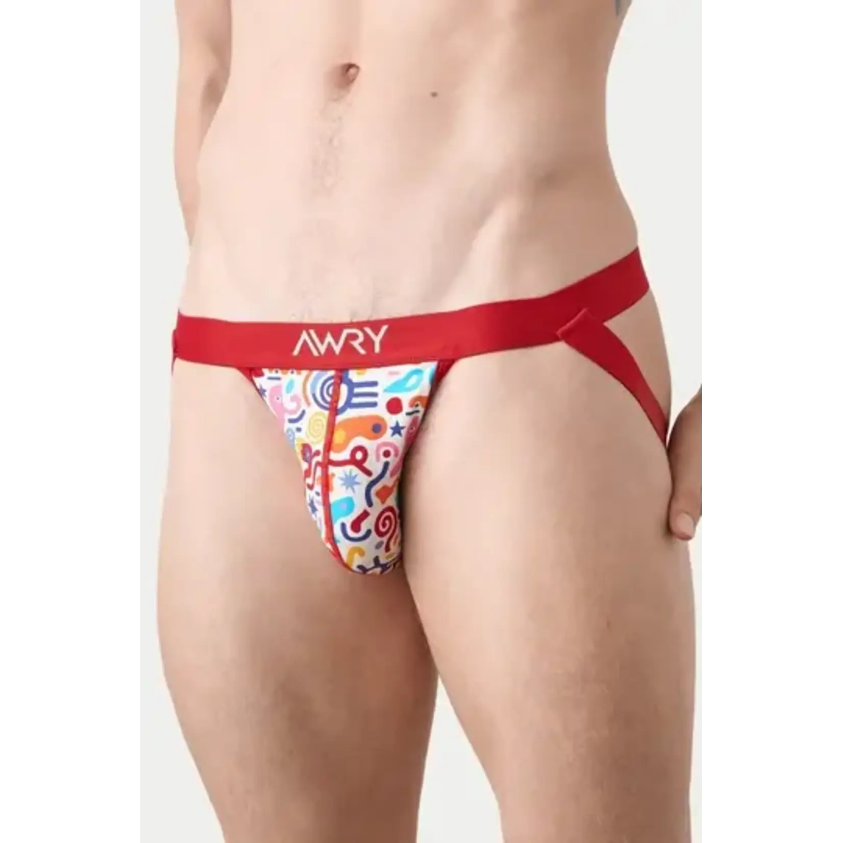 AWRY AWRY - CANVAS Jockstrap- Doodle
