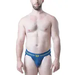 Nasty Pig Nasty Pig - Core Jock Strap 3.0 - Cadet Blue/Goldenrod/White