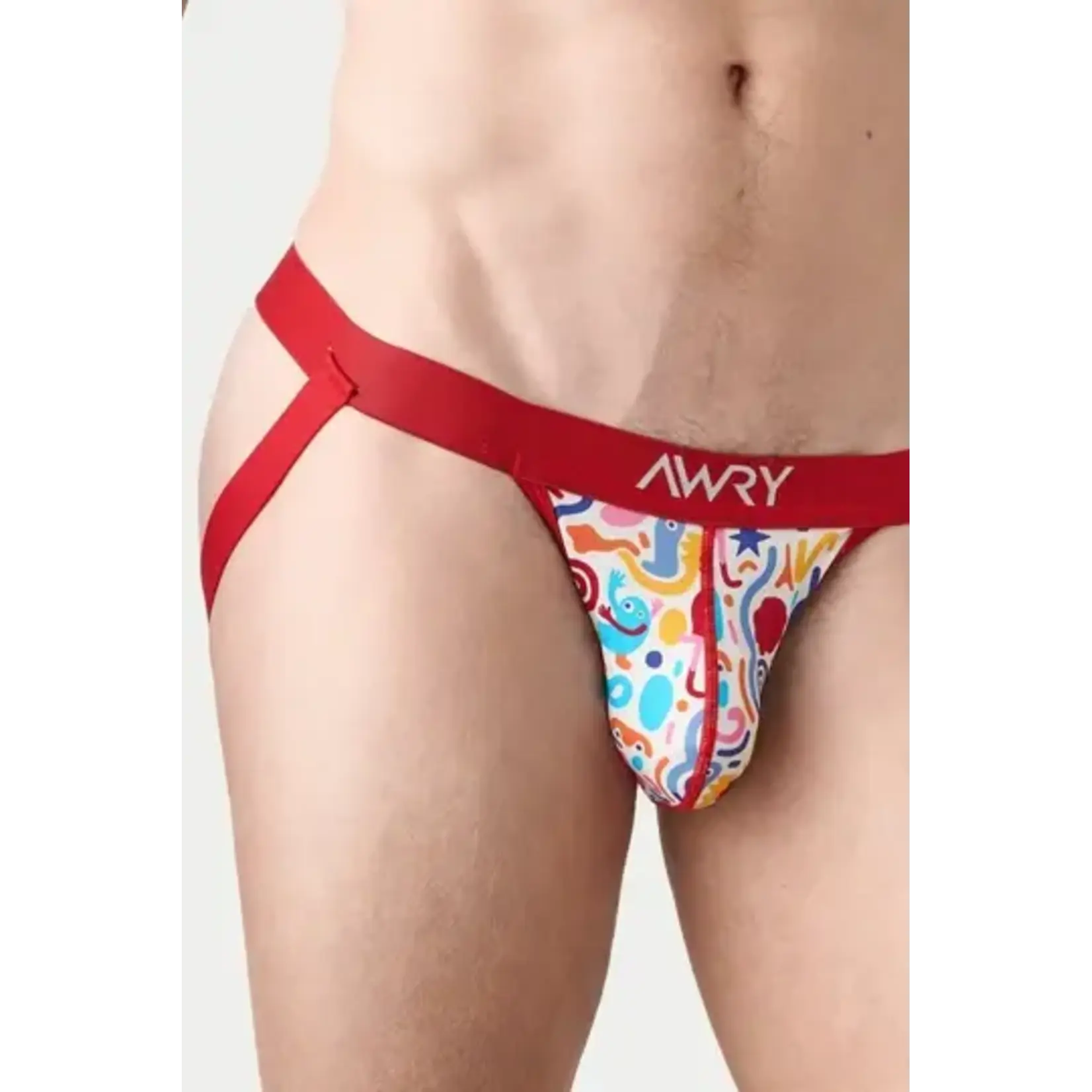 AWRY AWRY - CANVAS Jock Thong- Doodle