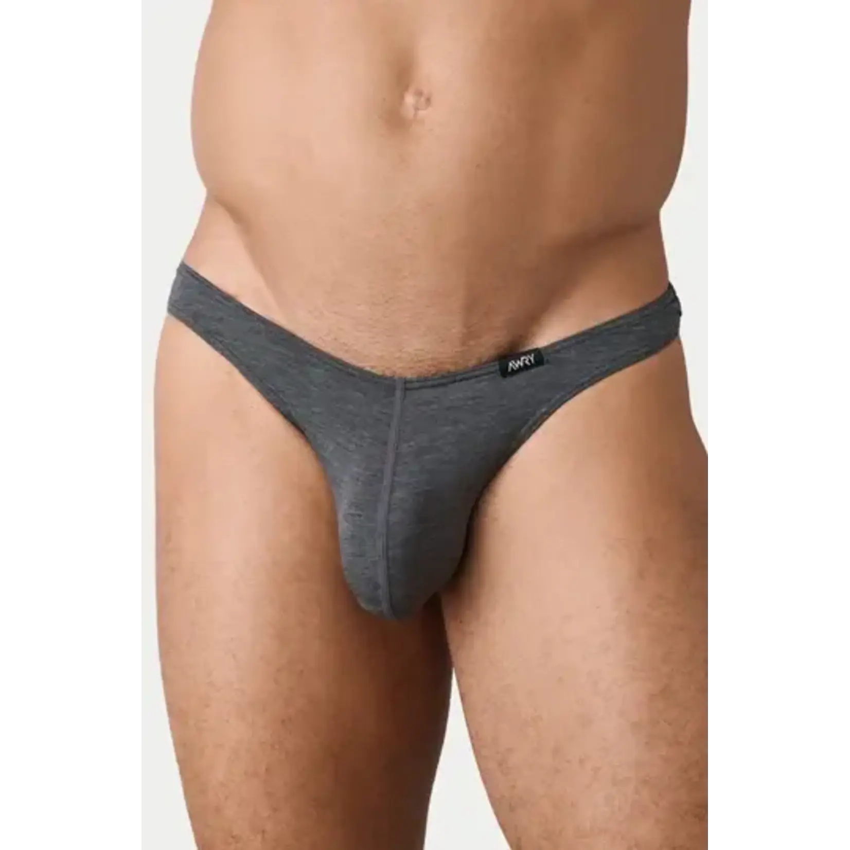 AWRY AWRY - COMFORT Thong- Heather Gray