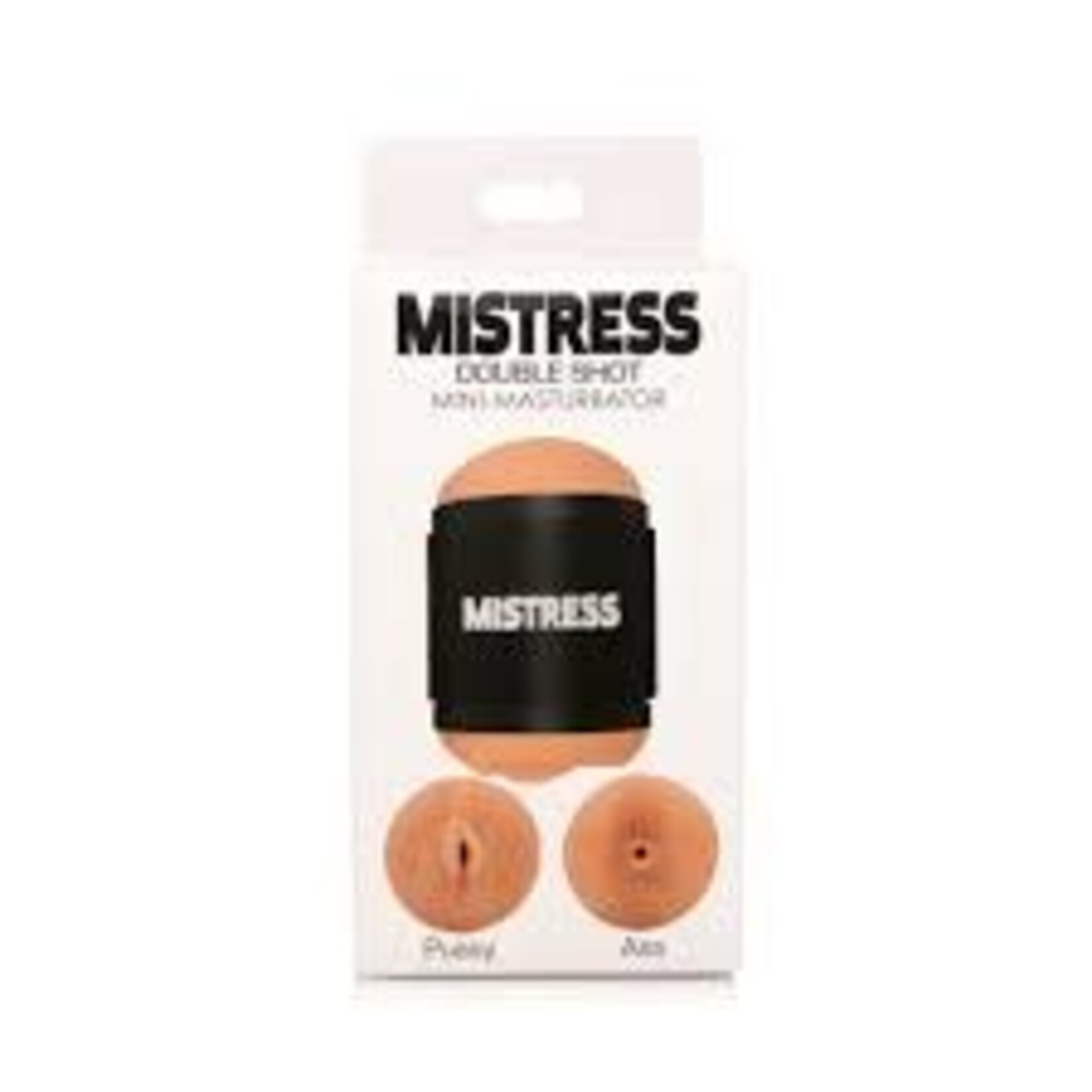 Curve Toys Mistress Double Shot Mini Masturbator Pussy and Ass