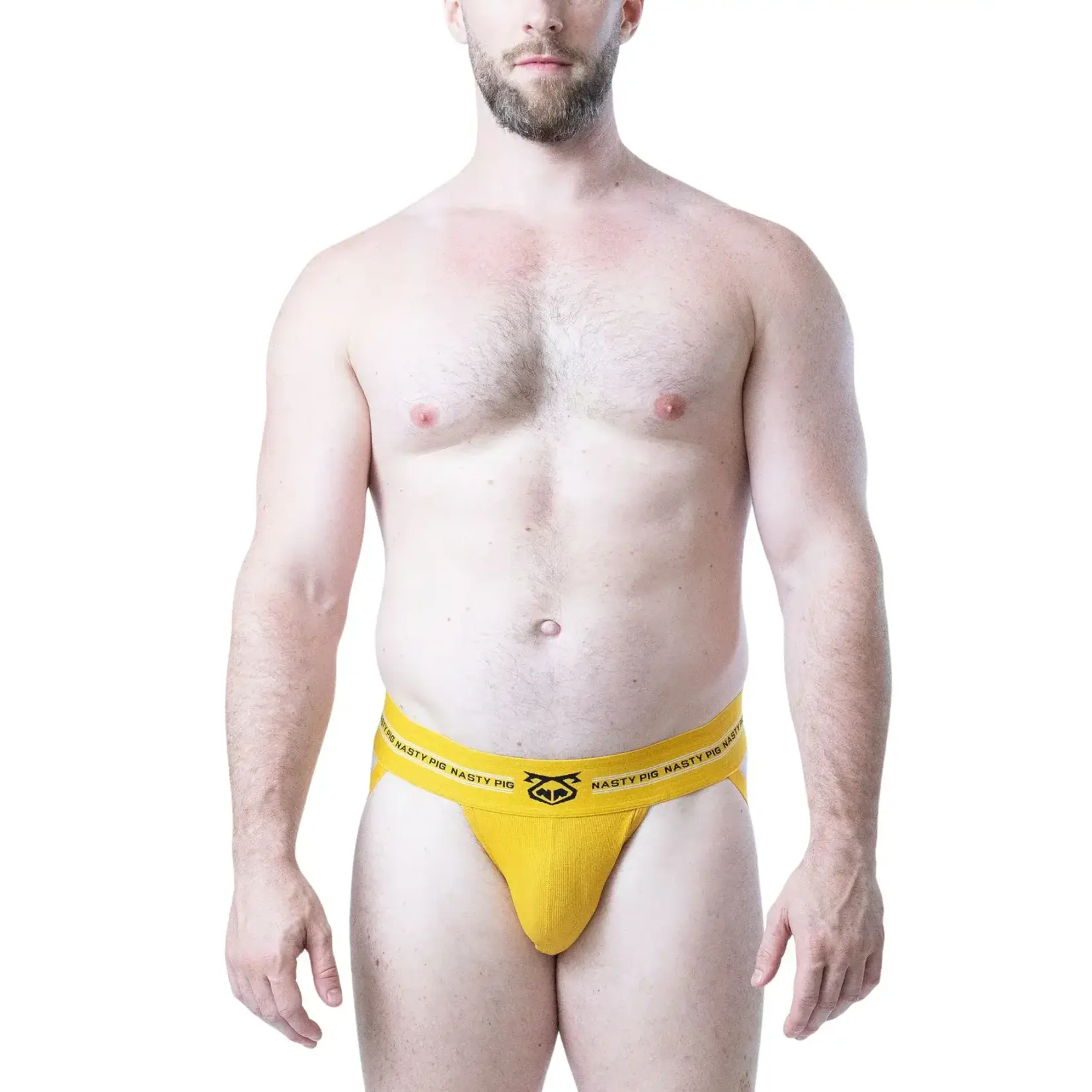 Nasty Pig Nasty Pig - Core Jock Strap 3.0  - Cadmium Ywellow/Black/White
