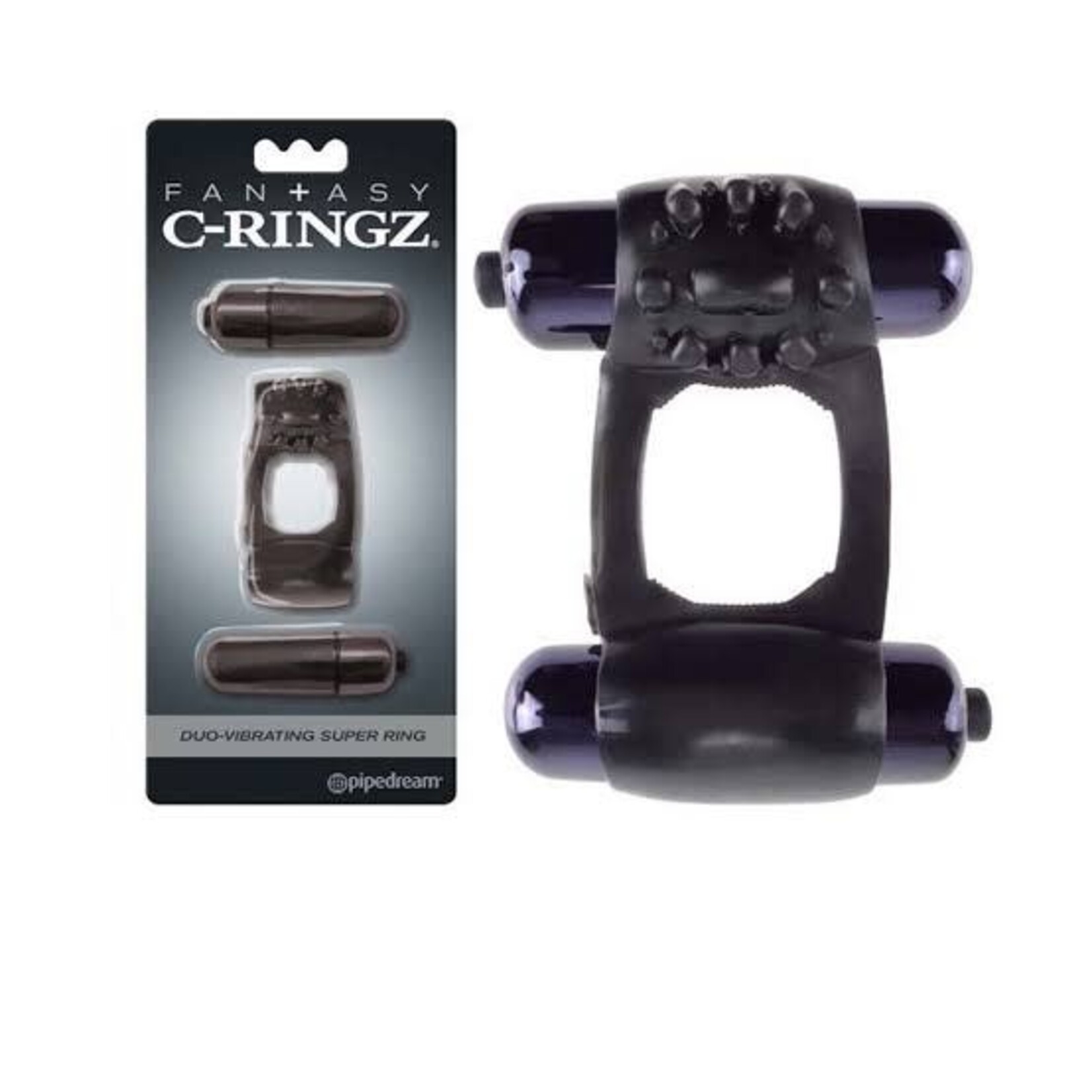 PipeDream Fantasy C-Ringz Duo Vibrating Super Cockring