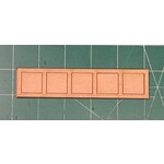 Phalanx Games & Sundry 4x 20mm "Oathmark" Single Rank 5 Figure Tray - Squares